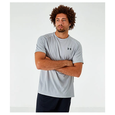 Under Armour Men's Tech Novelty Bubble Print Tee In Charcoal