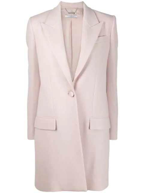 Givenchy Single-breasted Tailored Coat In Pink | ModeSens