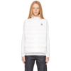 Moncler Logo-patch Sleeveless Padded Jacket In White