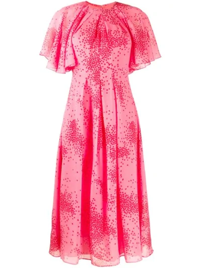 Giambattista Valli Ruffle Dress In Pink