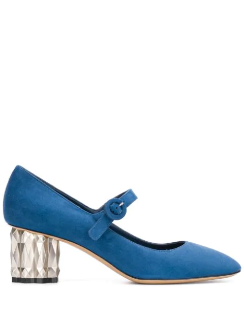 ferragamo block heel