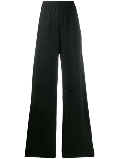 Mm6 Maison Margiela Zip-off Track Pants In Black