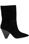 Ash Suede Ankle-boots In Black