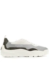 Valentino Garavani Colour-block Sneakers In White