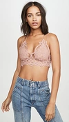 Free People Adella Bralette In Ballet