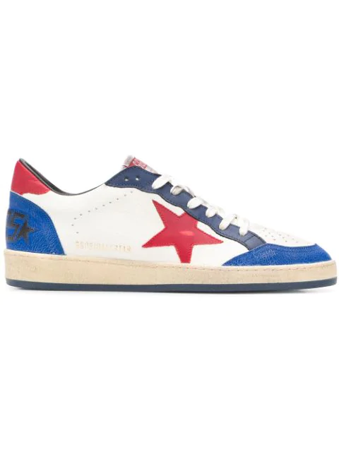 blue golden goose sneakers