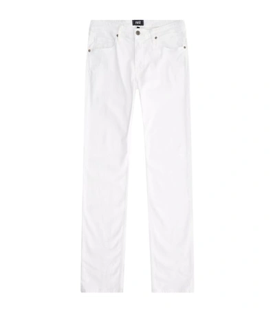 Paige Lennox Slim Jeans In White
