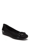 Anne Klein Uther Slip-on Flat In Black Fabric