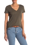 Madewell V-neck Short Sleeve T-shirt In Foliage Green