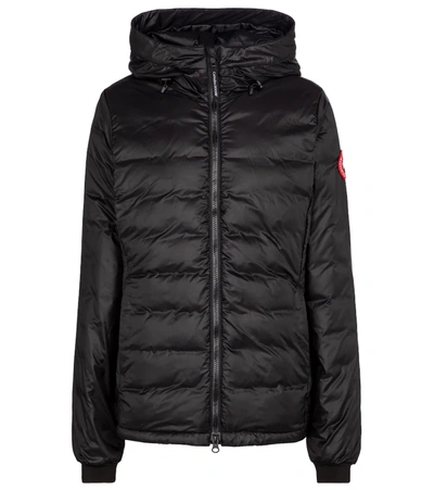 Canada Goose Camp Hooded Quilted Ripstop Down Jacket In Black | ModeSens