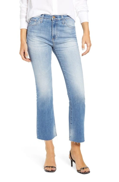 Ag Jodi Cropped Flared Jeans In 12 Years Eternal Blue