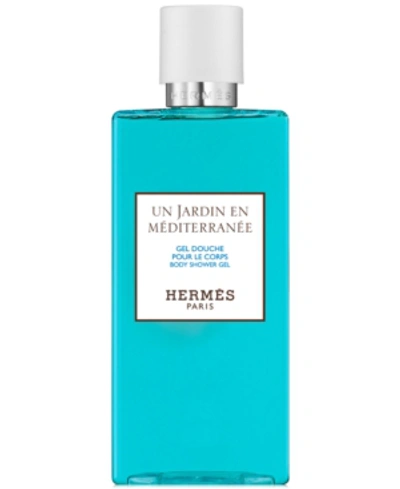 Pre-owned Hermes Un Jardin En Mediterranee Body Shower Gel, 6.7-oz.