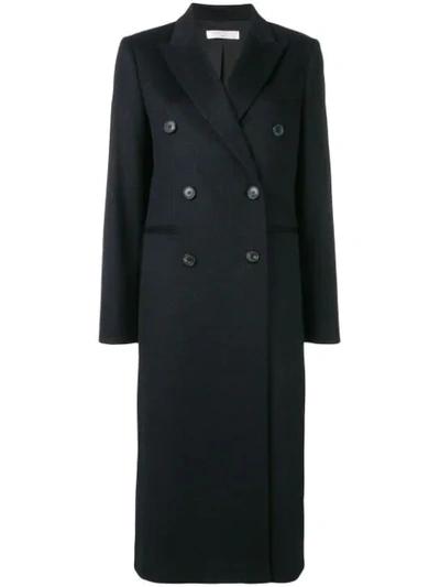 Victoria Beckham Tailored Slim Coat In Black