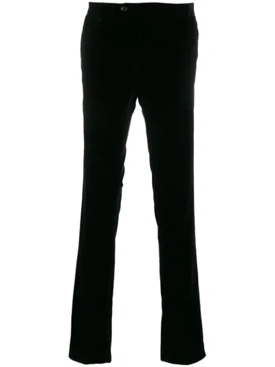 Etro Straight-leg Trousers In Black
