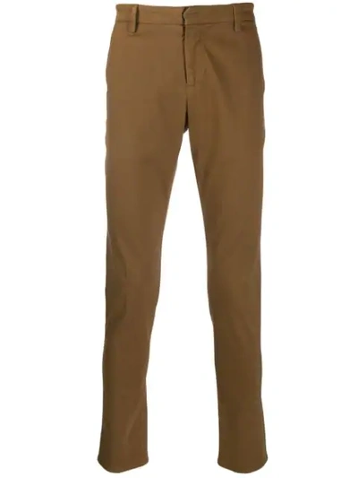 Dondup Classic Chinos In Brown