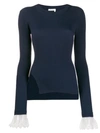 Chloé Fitted Top - Blue