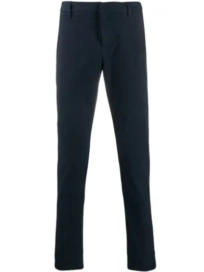 Dondup Slim Fit Chinos In Blue