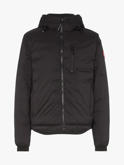 Canada Goose Lodge Padded Jacket In Schwarz