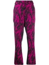 N°21 Block Print Tailored Trousers In Pink