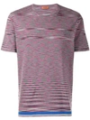 Missoni All-over Print T-shirt In Pink