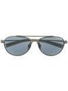 Dita Eyewear Aviator Frame Sunglasses In Black