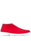 Andrea Ventura Slip-on Loafers In Fuoco