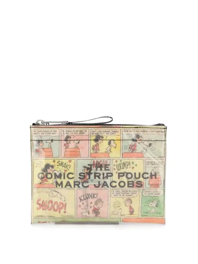Marc Jacobs X Peanuts The Pouch Bag In Yellow