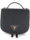 Prada 'odette' Schultertasche In Black