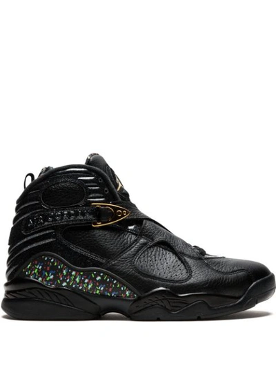 Jordan Air  8 Retro C&c "confetti" Sneakers In Black