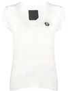 Philipp Plein Original V-neck T-shirt In White