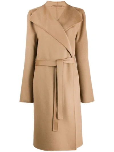 Joseph Cashmere Belted Coat In 0150 Camel