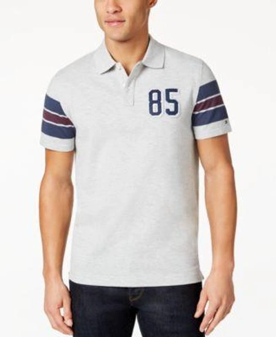 Tommy Hilfiger Men's Big & Tall Maddox Polo In Silver Heather