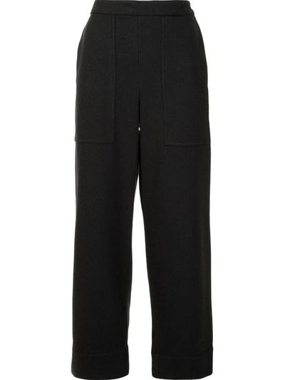 Lemaire Cropped Trousers - Grey