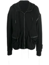 A-cold-wall* Seam Pocket Hoodie In Black
