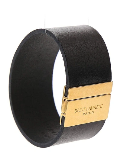 Saint Laurent Bracelet In Black