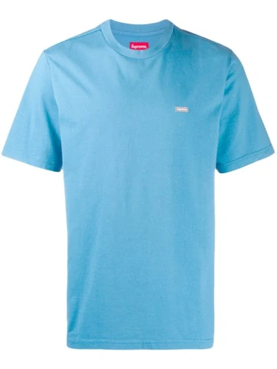 Supreme Reflective Small Box T-shirt In Blue