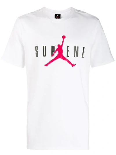 Supreme Jordan T-shirt In White