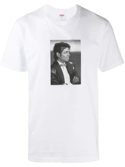 Supreme Michael Jackson T-shirt In White