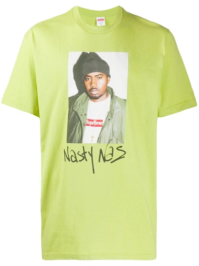 Supreme Nasty Nas T-shirt In Green