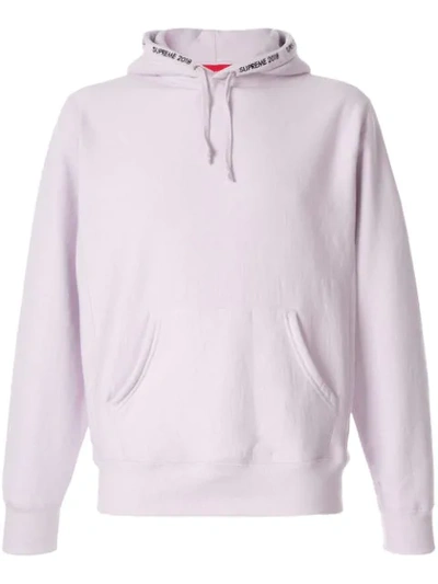 Supreme Channel Hoodie In Pink