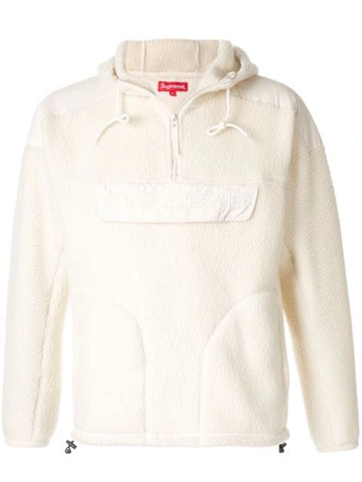 Supreme Soft Hoodie In White