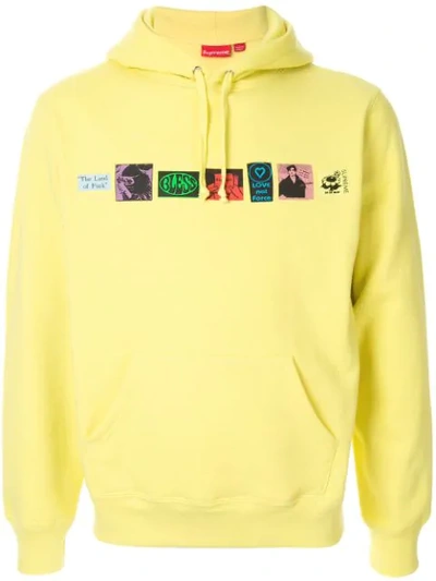 Supreme Bless Hoodie In Yellow
