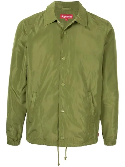 Supreme Digi Coaches Jacket In Green