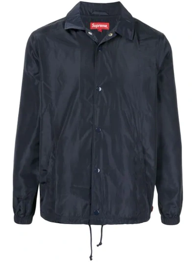 Supreme Digi Coaches Jacket Ss17 In Blue | ModeSens