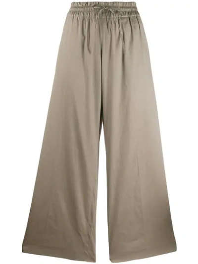 Joseph Drawstring Palazzo Pants In Neutrals