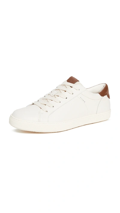 Coach C126 Low Top Sneakers In White