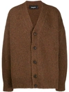 Dsquared2 Knit Cardigan In Brown
