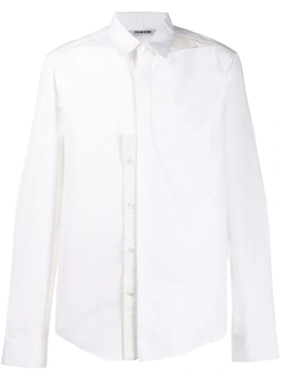 Chalayan Deconstructed Shirt In White