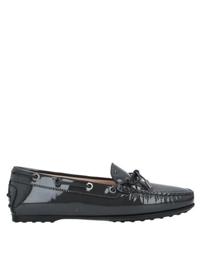 Tod's Loafers In Lead