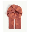 Acne Studios Toronty Wool-blend Scarf In Ginger Orange/orange